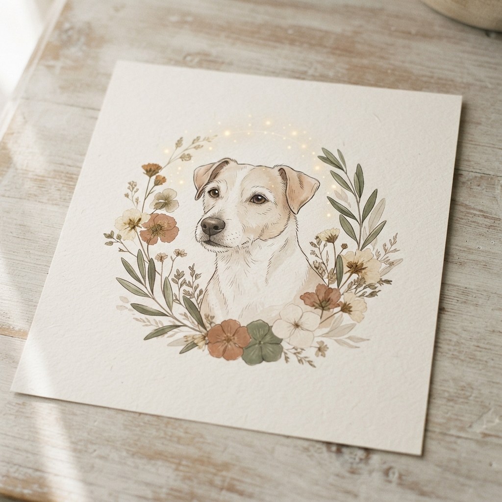 Memorial Pet Portrait